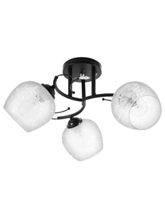 Люстра 2003/3 E27 60Вт черный 45х45х25 см Bayerlux