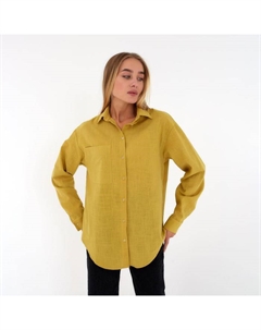 Рубашка женская р. 40-42, охра Mist