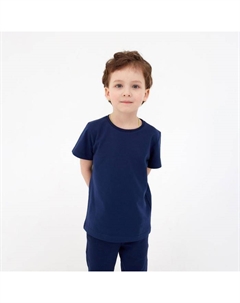 Футболка "Basic line" р.30 (98-104), индиго Kaftan