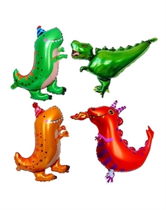 Воздушные шары фольгированные 42" «Сказочные драконы», набор 4 шт. Страна карнавалия