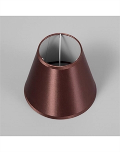 Абажур Е14 кофе 15,5х15,5х13,7 см Bayerlux