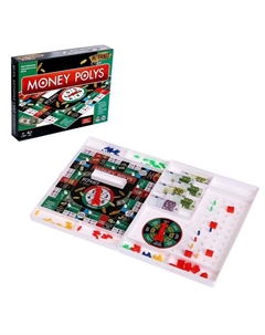 Настольная экономическая игра Money Polys «Играют все», 2-4 игрока, 7+ Лас играс kids