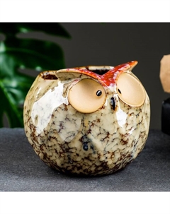 Горшок "Совенок" 11х11,5х10см Take it easy