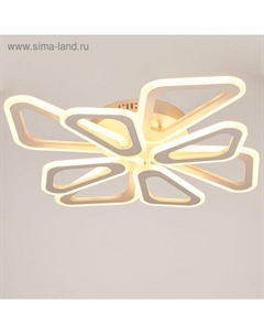 Люстра с ПДУ 671145/8 LED 168 Вт диммер 3 режима 3000-6000К белый 67×67×14 см Bayerlux