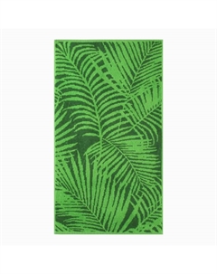 Полотенце махровое Tropical color 100×150 см, цв.зеленый, 360 г/м, хлопок 100% Дм-люкс