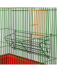 Кормушка для сена металлическая, 28 х 9 х 10 см Пижон