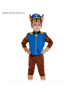 Карнавальный костюм «Гончик-Чейз», р. 30-32, рост 116-122 см Карнавалофф