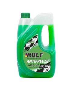 Антифриз G11 (-40), цвет зелёный, 5 кг 171649h Rolf