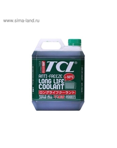 Антифриз LLC -50C зеленый, 4 кг Tcl