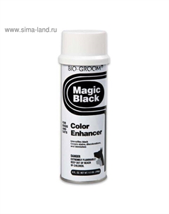 Спрей-мелок Magic Black черный, выставочный 236 мл Bio groom
