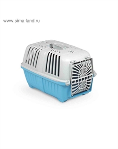 Переноска PRATICO, 48×31.5×33 см, с пластиковой дверцей, микс цветов Mps