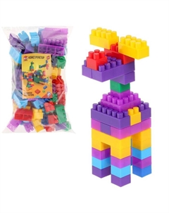 Конструктор №11 «Семицветик», 105 деталей Соломон