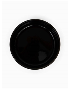 Миска керамическая «Разноцветный горошек» 200 мл - 10.5×10.5×4 см, чёрная Пижон