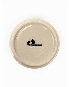 Миска керамическая «Полоски» 200 мл - 10.5×10.5×4 см, белая Пижон