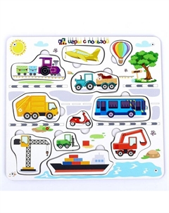 Сортер «Транспорт», 11 деталей Грат