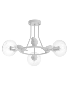 Люстра "Харти" 3хE27 40Вт белый 58х58х38 см Bayerlux