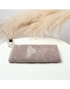 Полотенце махровое Italiano, 50х90см, цвет бежевый, 420г/м, хлопок Дм