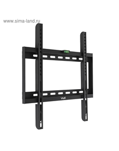 Кронштейн VLK TRENTO-33, для ТВ, фиксированный, 26-65", 26 мм от стены, черный Vlk