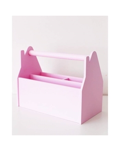 Карандашница «Домик», розовая Sweet_home