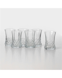 Набор стеклянных стаканов KENZU, 140 мл, 6 шт Kaveh