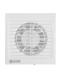 Вентилятор вытяжной «» В100ВК-ок, d=100 мм, 10 Вт, 105 м³/ч, с выключ, обр. клапан Космовент