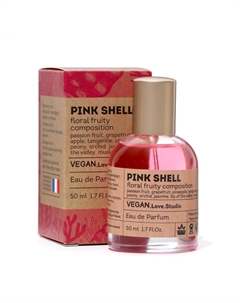 Парфюмерная вода женская Vegan Love Studio Pink Shell, 50 мл (по мотивам Bombshell by victoria´s (V.Secret) Delta parfum