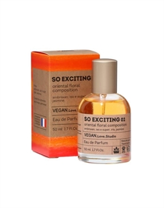 Парфюмерная вода женская Vegan Love Studio So Exciting 02, 50 мл (по мотивам Molecules Escentric 02 (Escentric Molecules) Delta parfum