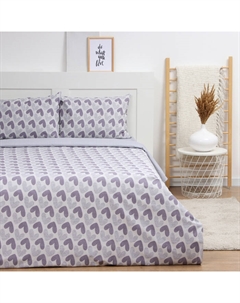 Постельное бельё 2-спальное Love, сатин Lovelife