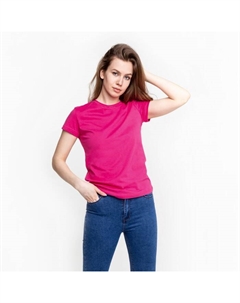 Футболка женская, цвет розовый МИКС, размер 54 Элегия