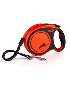 Рулетка Xtreme tape L (до 55 кг) лента, 8 м черный/оранжевый Flexi