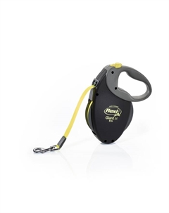 Рулетка  Giant Neon M (до 25 кг) со светоотражающим ремнем, 8 м Flexi