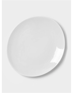 Тарелка, d=22.8 см, фарфор, белая Hanna knövell