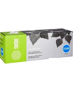 Картридж CS-CF210X (аналог HP CF210X) Cactus
