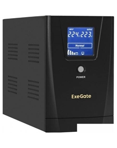 Источник бесперебойного питания SpecialPro Smart LLB-2000.LCD.AVR.1SH.2C13.RJ.USB EX292630RUS Exegate