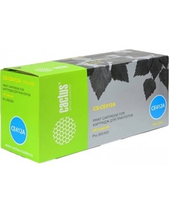 Картридж CS-CE412A (аналог HP 305A (CE412A)) Cactus