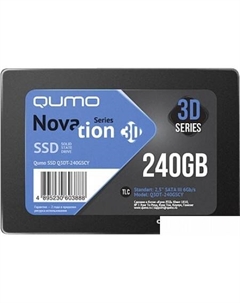 SSD Novation 3D TLC 240GB Q3DT-240GSCY Qumo