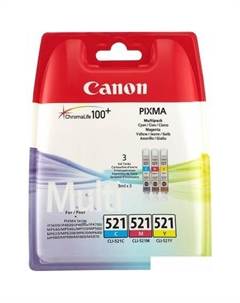 Картридж CLI-521 C/M/Y Multipack Canon