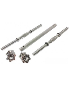 Гриф гантельный  с соединительным коннектором 40 см (металл) 2039587191427 Ametist