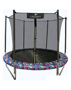 Батут Smile 183 см-6 ft с внутренней сеткой складной Calviano