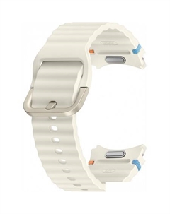 Ремешок Sport Galaxy для Galaxy Watch7 (S/M, белое золото) Samsung