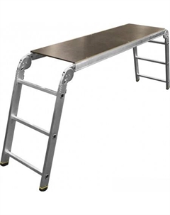 Лестница-помост SM363 (3x6x3 ступеней) Алюмет