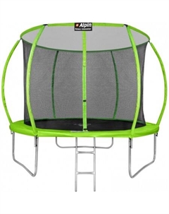 Батут Sky 10ft - 312 см с защитной сеткой и лестницей Alpin