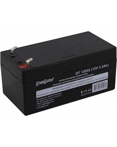 Аккумулятор для ИБП DT 12032 (12В/3.2 А·ч) Exegate