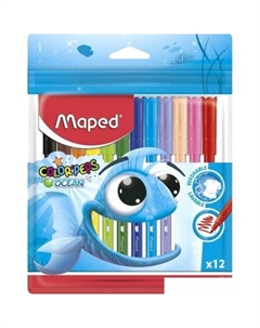 Фломастеры Color Peps Ocean 845720 (12шт) Maped