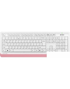 Клавиатура Fstyler FK10 (белый/розовый) A4tech