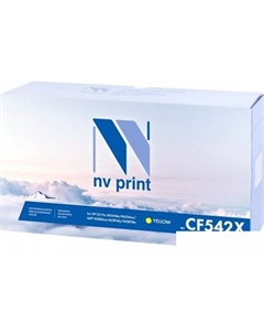 Картридж NV-CF542XY (аналог HP 203X (CF542X) Nv print