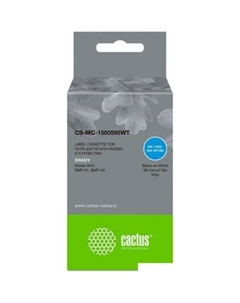 Картридж CS-MC-1500595WT (аналог Brady MC-1500595WT) Cactus