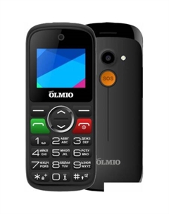Кнопочный телефон Olmio C18 (черный)
