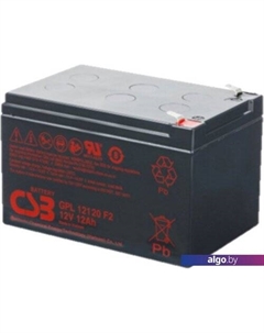 Аккумулятор для ИБП CSB GPL12120 F2 (12В/12 А·ч) Csb battery