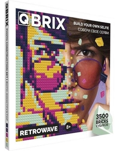 Фотоконструктор Retrowave 50004 (3500 эл) Qbrix